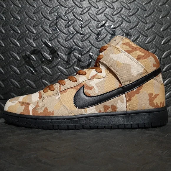 Nike | Shoes | Nike Sb Dunk High Pro Desert Camo Bq682620  display picture 3
